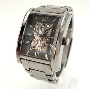 Relic by Fossil Skeleton Automatic 36mm Watch Gray 6.25" Stainless Steel Runs